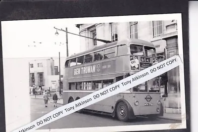 London Transport - Q1 Type Trolley Bus No. 1779 @ Wimbledon - Photo - B11378 • £1