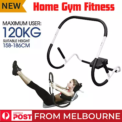 Home Gym Fitness AB Roller Abdominal Crunch Exercise Machine Situp Trainer Mel • $78.22