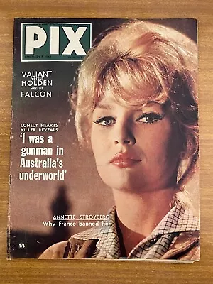 R Series Valiant XK Falcon EK Holden PIX Magazine February 3 1962 Vintage 1960s • $50