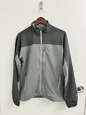 Marmot Men’s Tempo Jacket Charcoal Cinder Outdoor Softshell Jacket Size Small • $35