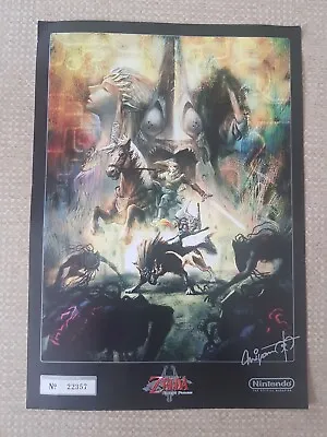 Zelda Twilight Princess Limted Edition Signed Poster  • £75