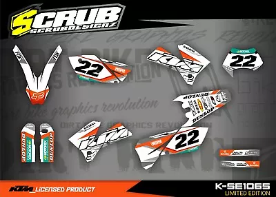 KTM EXC EXCf 2005 2006 2007 125 200 250 300 400 450 525 Graphics Decals Stickers • $167.73