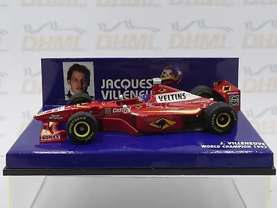 Minichamps 1:43 Jacques Villeneuve Williams FW20 F1 1998 430980001 • £25