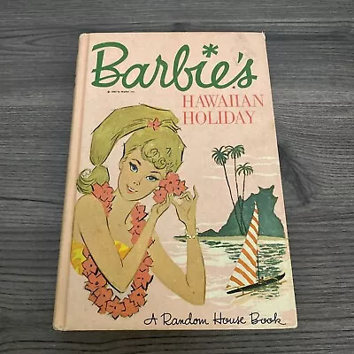 Vintage Hardcover Book - Barbie's Hawaiian Holiday 1963 RARE • $5