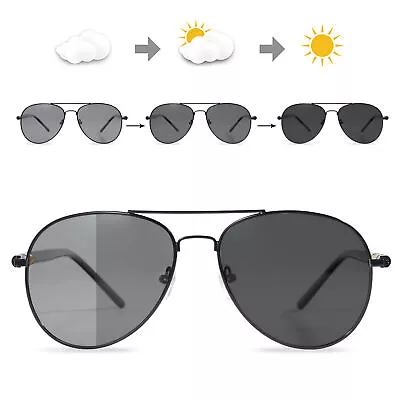 UV400 Vintage Retro Metal Frame Polarized Sunglasses For Men Driving Fishing AU • $31.99