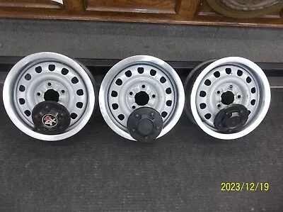 Set/3 Chevy 15  X6  Wheels 5 Lug 4 3/4 Bolt Pattern - VERY CLEAN AND NICE • $299