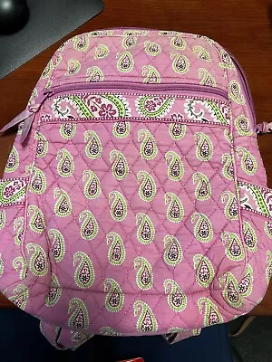 Vera Bradley Bermuda Pink Paisley Retired Backpack - Small • $7.99