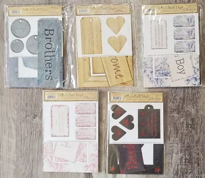 Huge Lot Of This & That Tags And Things My Mind's Eye Embellishments Crafting • $9.99