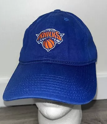 MITCHELL AND NESS New York Knicks Blue Orange Strapback Hat Cap One Size NBA • $15.99