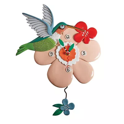 Enesco Allen Designs -  Pretty Bird Clock #6012491 • $74