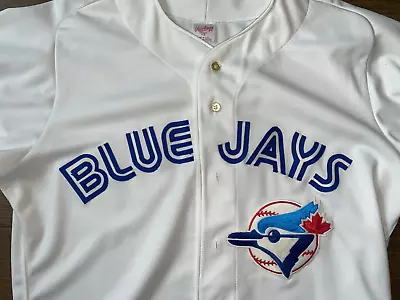 Toronto Blue Jays - Classic Home  White Jersey  Rawlings Size 48~ • $250