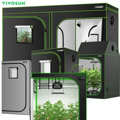 $124.99 • Buy VIVOSUN Grow Tent Reflective Mylar For Hydroponics Indoor Plant Optional Size