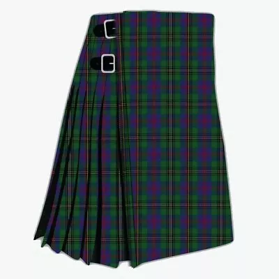 Wood Clan Tartan Kilt Men's Tartan Handmade Kilt 8 Yard • £138