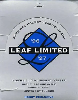1996-97 Leaf Limited Base Hockey Cards #1-85  You Pick Gretzky Roy Yzerman • $0.92
