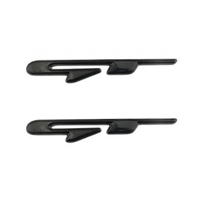 2x Black GT Emblem Fenders Rear Trunk Lid 3D Metal Badge For Kia Forte K5 Seltos • $15.19