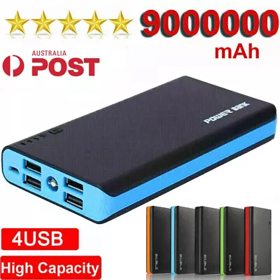 4USB Portable 9000000mah Power Bank Pack Backup Battery Charger For Mobile Phone • $25.85