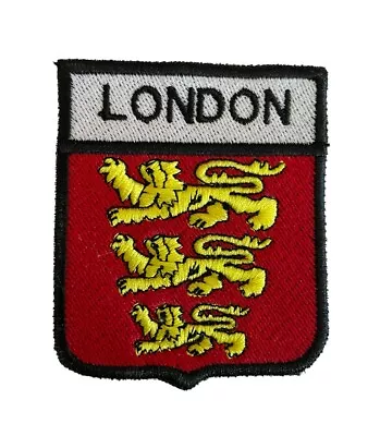 London (King Richard I) England C.O.A Three Lions Embroidered Patch (A) • £5.99