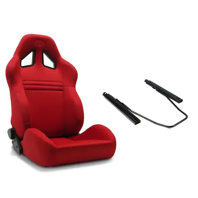 SAAS Kombat Seat (1) With Rails Dual Recline Red ADR Compliant • $420