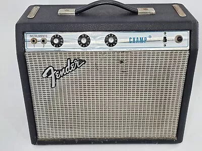 Vintage 1976 Fender Champ Amp • $700