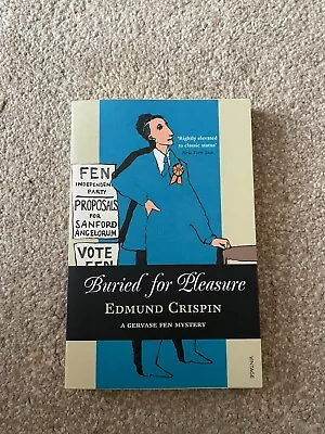 £3 • Buy Buried For Pleasure By Edmund Crispin - Paperback Book