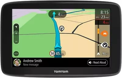 TomTom Car Sat Nav GO Basic 6 Inch With Traffic Congestion And Speed Cam Alert • £97.77