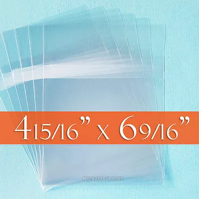 500 Cello Bags For A6 Card And Envelope Resealable Self Adhesive On BODY • $32.95