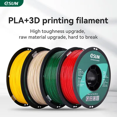 [Buy 2 Get 1 Free] ESUN 3D Printer PLA+ PLA PLUS Pro Filament 1.75mm Multi-color • $22.31