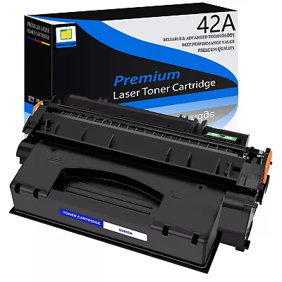 1PK Black Toner For HP Q5942A 42A Toner Cartridge 4250tn LaserJet 4350 Printer • $31.61