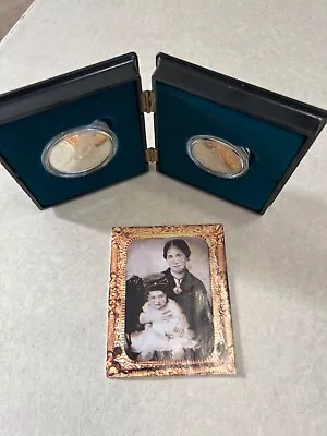 1995 Civil War Photo Case Commemorative 2 Coin Proof Set • $60