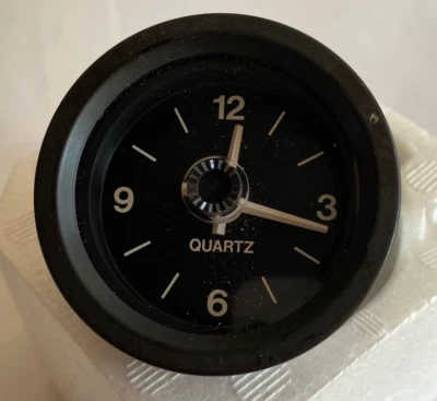 £29.99 • Buy NEW OLD STOCK NOS QUARTZ CLASSIC CAR CLOCK 58mm DIA 12V BORG E/PRC 2970 - 3299