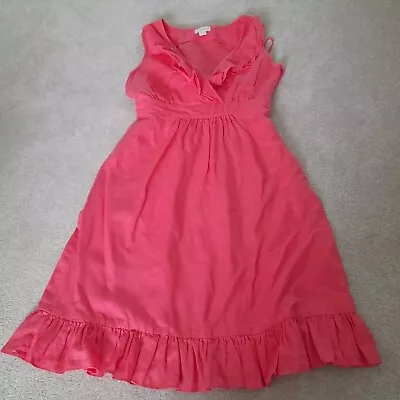 Monsoon Linen Dress Size 12 • £8.99
