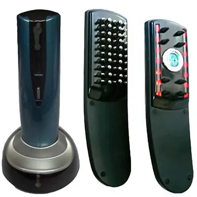 Beauty Massager Hair Growth Comb Combines Infrared Laser Massage Therapy Battery • £18.99