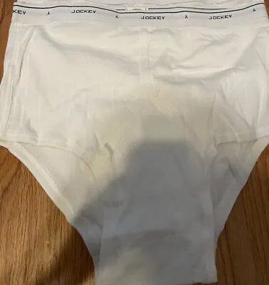 Vtg Jockey Classic Briefs White Underwear Mens Size 40 RN#61683 Quanity 1 • $12.29