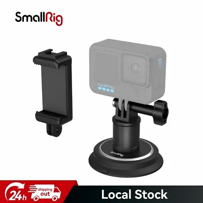 SmallRig Magnetic Suction Cup Car Mount For Gopro Insta360 DJI Action Camera • £19.90