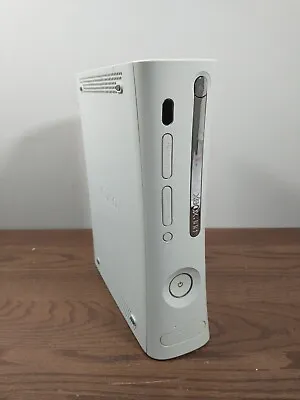 White Xbox 360 Console Untested For Parts Or Repair Only! No HDD • $22