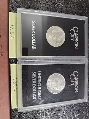 1882-CC And 1884-CC GSA Morgan Silver Dollars  • $794.99