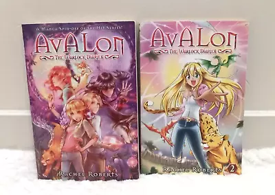 AVALON The Warlock Diaries Omnibus & Vol.2 Manga Comic Rachel Roberts • $10