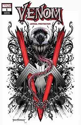 🔥 🕷 VENOM LETHAL PROTECTOR #1 KIRKHAM Unknown Trade Dress Variant NM V1 • $0.99