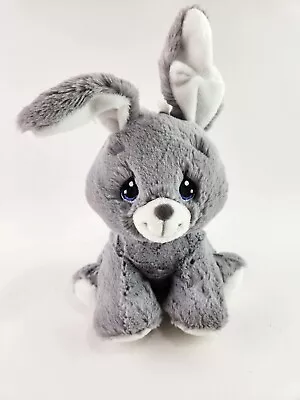 Floppy Grey Bunny Rabbit Precious Moments Aurora Super Soft Gray Easter Plush F1 • $5