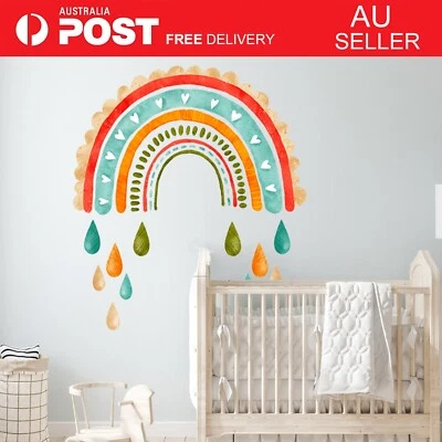 Self-adhesive Removable Wall Sticker&Decal | Color Rainbow | Kids&Nursery Room • $14.95