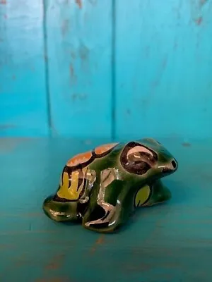 Hand-Crafted Talavera Micro Frog Figurine 27593 • $11