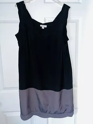 Thakoon For Target Womens Black Gray Shift Dress Sleeveless Sz XL • $19.79