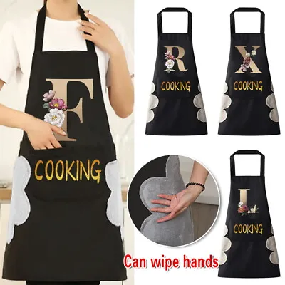 Unisex Adult Apron Men's Ladies Cooking Baking Kitchen BBQ Catering Chef Plain • £5.49