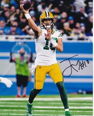 Jordan Love Signed Autograph 8x10 Photo Green Bay Packers • $56