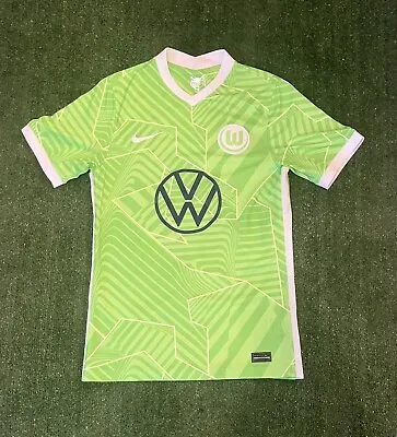 £32.99 • Buy Wolfsburg Football Shirt 21/22 Home Nike VW Small NEW