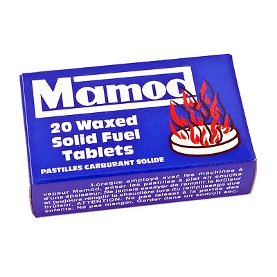 £11.80 • Buy Waxed Solid Fuel Tablets For Mamod Or Wilesco Steam Engines - Box Of 20