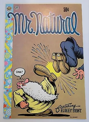 Mr. Natural #1 VF Underground Comix ROBERT CRUMB 1970 Apex Novelties 4th Print • $59