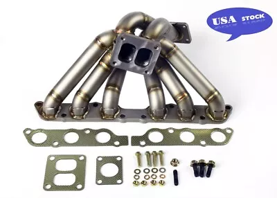 Turbo Manifolds Toyota Supra Mk4 Lexus GS300 2JZGE T4 Twin Scroll Schedule40 • $299.99