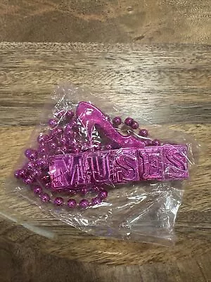 Krewe Of Muses Mardi Gras New Orleans Shoe Bead 2024 • $2