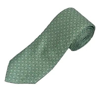 Vineyard Vines Light Green Golf Clubs Silk Necktie Tie Extra Long 62  New • $29.99
